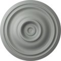 Ekena Millwork Traditional Ceiling Medallion (Fits Canopies up to 4"), 14 3/4"OD x 1 3/4"P CM14TR